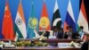 An Indian delegation attend a plenary meeting of the Shanghai Cooperation Organization (SCO) security secretary summit in Beijing, China, May 22, 2018.