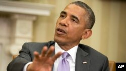 El Presidente Obama habló sobre la situación en Iraq antes de una reunión con el primer ministro australiano Tony Abbott.