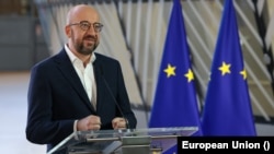 Шарль Мішель, президент Європейської ради. Брюссель. 5 березня 2021 р. 
