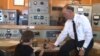 The wireless room preserves the ocean liner's communications hub.