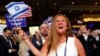 FILE - A supporter cheers as President Donald Trump addresses the Republican Jewish Coalition 2019 Annual Leadership Meeting in Las Vegas, Nevada, April 6, 2019.