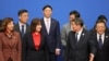 英國財相李韻晴 2025 年1月11日在北京出席中英經濟財金對話 (路透社）