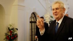 Мілош Земан, президент Чехії