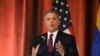 El presidente de Colombia, Iván Duque, habla en la Cámara de Comercio de EE.UU. en Washington, el jueves 14 de febrero de 2019.