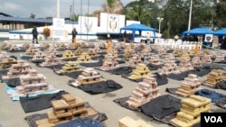 El gobierno ecuatoriano asegura que está haciendo su trabajo contra el narcotráfico.
