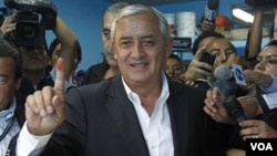 Desde su campaña, Pérez Molina anunció “mano dura” contra el crimen, uno de los principales flagelos en Guatemala.