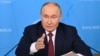 El presidente de Rusia, Vladimir Putin, se reúne con los líderes del Ministerio de Asuntos Exteriores de Rusia en Moscú el 14 de junio de 2024. (Foto de NATALIA KOLESNIKOVA / AFP)