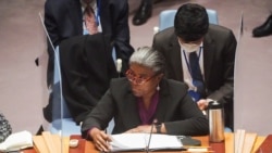 Embajadora de EE. UU. ante las Naciones Unidas, Linda Thomas-Greenfield.