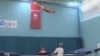 Twenty-four-year-old Logan Dooley of California, an alternate on the US gymnastics team, works on his routine, in London, July 2012.