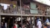 Muslims gather at Thechaung refugee camp in Sittwe, Rakhine State, western Burma, October 29, 2012.