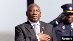 Cyril Ramaphosa inauguration ceremony
