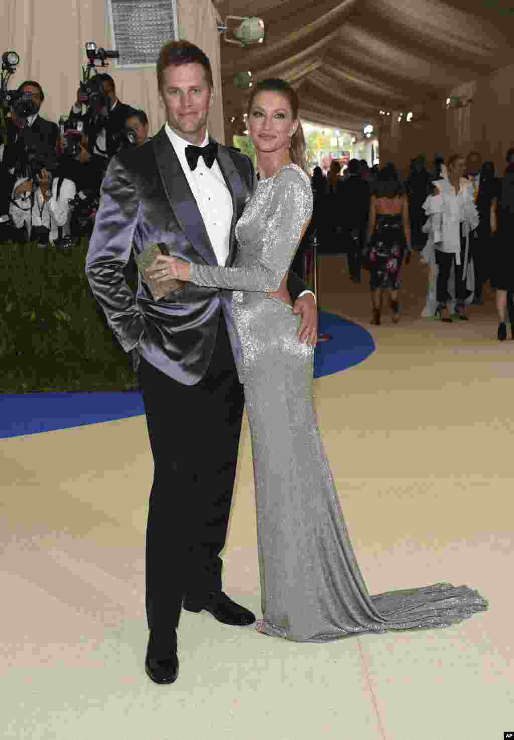 Tom Brady y Gisele Bundchen.