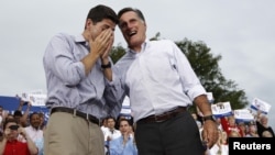 Mitt Romney presentó este sábado al senador por Wisconsin, Paul Ryan, de 42 años, como su compañero de fórmula.