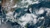 ภาพจากสำนักงานสมุทรศาสตร์และบรรยากาศแห่งชาติของสหรัฐฯ หรือ NOAA (National Oceanic and Atmospheric Administration) แสดงให้เห็นพายุโซนร้อนอิดาเลียกำลังพัดเข้าอ่าวเม็กซิโกในวันที่ 27 สิงหาคม 2023 