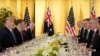 U.S. President Donald Trump attends a bilateral dinner with the Prime Minister of Australia Scott Morrison, ahead of the G20 summit in Osaka, Japan June 27, 2019. 