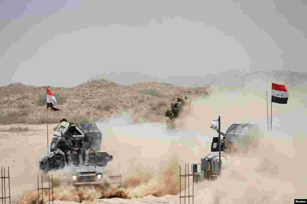 Pasukan keamanan Irak dan milisi Syiah terus maju dalam upaya merebut kota Fallujah dari kelompok militan ISIS.