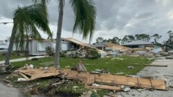 El presidente Biden ofreció apoyar a los floridanos y sobrevoló la zona del desastre por el huracán Milton 
