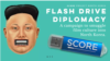 할리우드 영화음악을 집중 조명한 다큐멘터리 '스코어'의 맷 슈레이더 감독은 영화를 USB에 담아 북한에 보내는 캠페인에 동참했다.