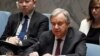 FILE - U.N. Secretary-General Antonio Guterres speaks during a Security Council meeting at U.N. headquarters in New York, Feb. 28, 2020.