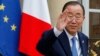 United Nations Secretary-General Ban Ki-moon, after a working lunch with French President Francois Hollande at the Elysee Palace in Paris, Aug. 25, 2015.