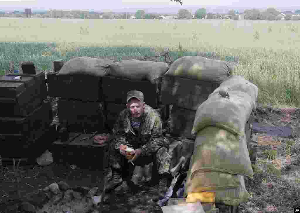 Українська армія біля Слов&#39;янська.