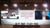 U.N. Secretary-General Antonio Guterres delivers a speech, via video call, at the opening session of the peace talks between the Afghan government and the Taliban in Doha, Qatar, Sept. 12, 2020.