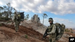 Російські військові найманці у Сирії. Фото: АР