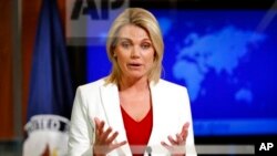 Heather Nauert aseguró que esperan que Corea del Norte cumpla con su compromiso de desnuclearizar el país