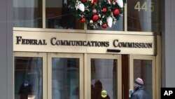 ARCHIVO- Comisión Fderal de Comunicaciones de EE. UU. (FCC). Washington, D. C. 14/12/17.