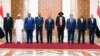 Mesir Kamis (13/7) menjadi tuan rumah pertemuan puncak untuk membahas konflik di Sudan yang dihadiri pemimpin Ethiopia, Sudan Selatan, Chad, Eritrea, Republik Afrika Tengah dan Libya. (Kantor Media Kepresidenan Mesir via AP)