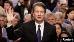 Controversial audiencia de confirmación de Brett Kavanaugh, nominado del presidente Donald Trump para la Corte Suprema de EE.UU.