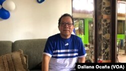 Miguel Mora, director del canal de televisión 100% Noticias, en Managua, Nicaragua tiene fe de que le devolverán su medio de comunicación.