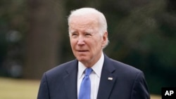 El presidente de EEUU, Joe Biden, llega a la Casa Blanca el 23 de enero de 2023. 