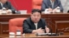 Udhëheqësi i Koresë së Veriut Kim Jong UN gjatë seancës së 9 plenare të Komitetit Qendror të Partisë Punëtore të Koresë. Fotografi e publikuar nga agjencia zyrtare e lajmeve të Koresë së Veriut,e njohur so KCNA më 31 dhjetor, 2023/Përmes AFP