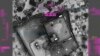 This image from video released by the U.S. Department of Defense Oct. 30, 2019, and displayed at a Pentagon briefing, shows an image of the compound of then-Islamic State leader Abu Bakr al-Baghdadi moments before it was destroyed Oct. 26, 2019.