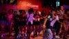 Youths dance to K-pop, popular Korean music, at a cultural house in Havana, Cuba, Sept. 7, 2024. 