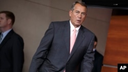 "No estoy tan optimista como me gustaría estarlo", declaró John Boehner sobre un posible acuerdo para solucionar la crisis fronteriza.