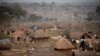 A refugee camp hosting about 30,000 South Sudanese in Aba, Democratic Republic of Congo. (J. Patinkin for VOA)