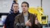 New York Gov. Andrew Cuomo speaks during a news conference at the Jacob Javits Center, March 23, 2020, in New York.