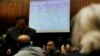 A slide is pictured during a briefing for World Health Assembly (WHA) delegates on the Ebola outbreak response in Democratic Republic of the Congo at the United Nations in Geneva, Switzerland, May 23, 2018. 