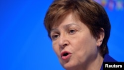 Kristalina Georgieva, directora general del Fondo Monetario Internacional (FMI).