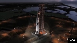 El lanzamiento de la nave espacial Orion debe hacerse desde Cavo Cañaveral en la Florida.