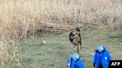 Генеральний директор Міжнародного агентства атомної енергії Рафаель Ґроссі 7 лютого відвідав окуповану ЗАЕС. Фото МАГАТЕ через AFP 