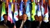 U.S. Secretary of State Mike Pompeo attends a counterterrorism conference at the Palacio San Martin in Buenos Aires, Argentina, July 19, 2019. 