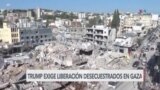 Trump exige la liberación de los secuestrados en Gaza y lanza advertencia 