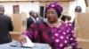 FILE - Incumbent Malawian President Joyce Banda votes in her home district of Malemia, May 20, 2014.