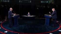 Аналітики кажуть, що час дебатів між Трампом і Байденом є ключовим для впливу на голоси виборців. Відео