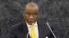 FILE - Thomas Motsoahae Thabane, Prime Minister of Lesotho, addresses the 68th United Nations General Assembly at U.N. headquarters in New York, Sept. 26, 2013. 