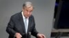 FILE - UN Secretary-General Antonio Guterres delivers a speech during a meeting of the German federal parliament, Bundestag, at the Reichstag building in Berlin, Germany, Dec. 18, 2020. (AP Photo/Michael Sohn)