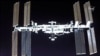 Spacex crew while attaching to the NASA space station 